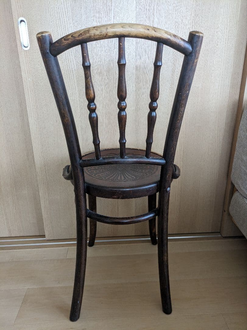 アンティークチェア　ビンテージ　イギリス　ダイニング椅子　曲木