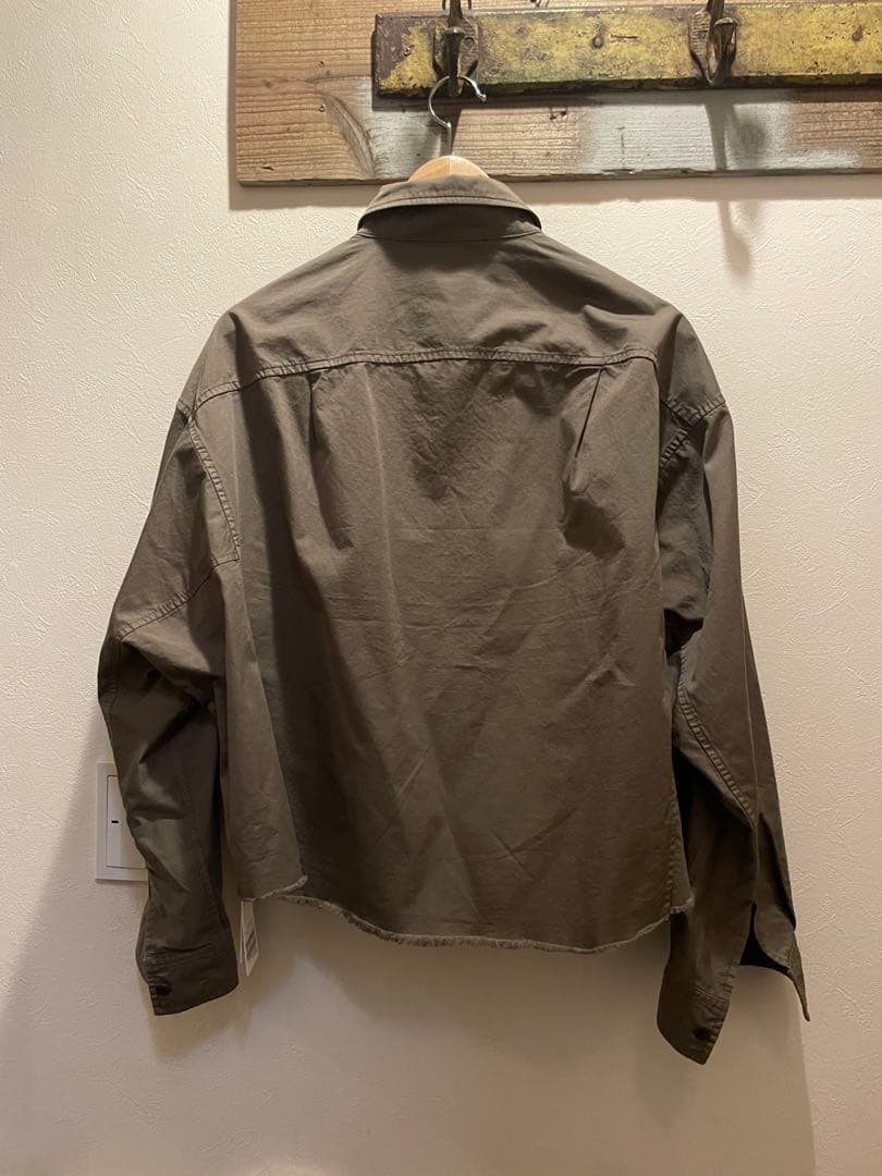 ap studio New ミリタリークロップドシャツ　ドゥーズィエムクラス