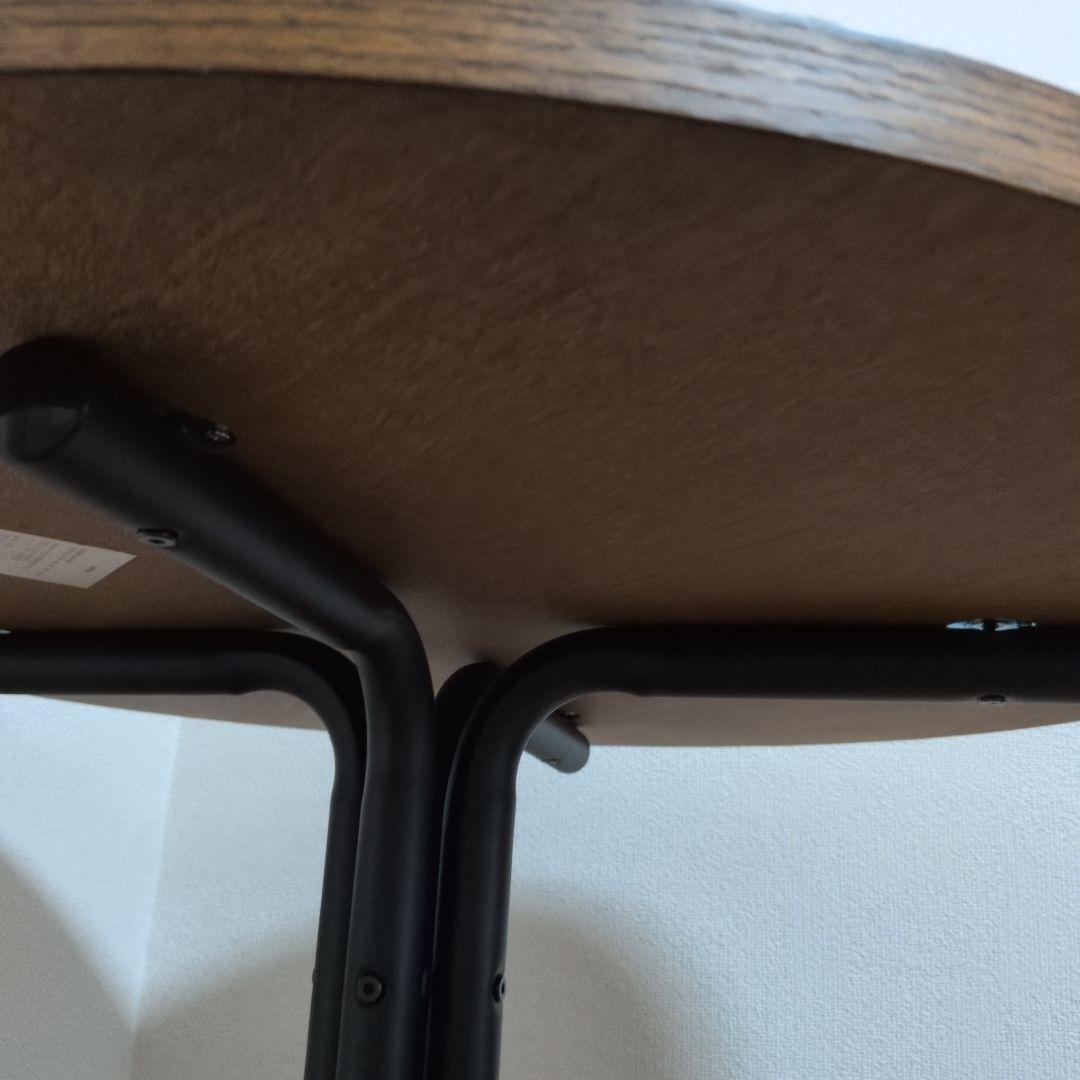 ダリオ カフェテーブル 円形木製 ダイニングテーブル