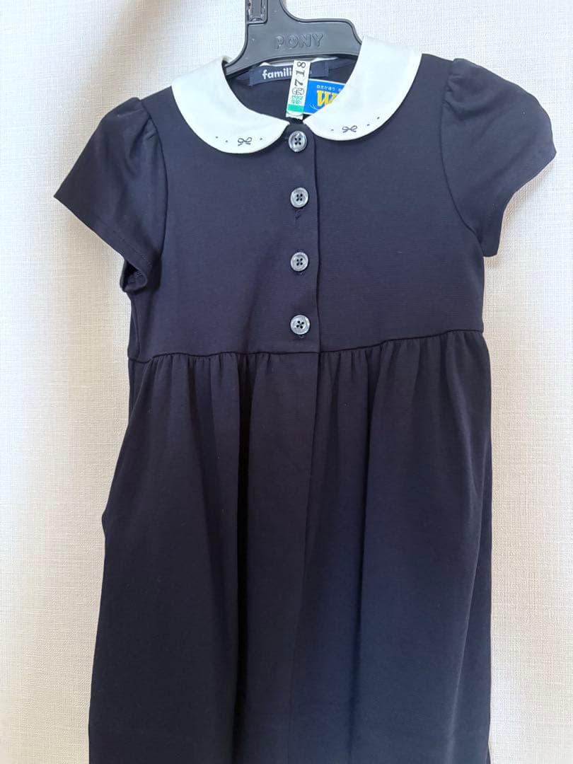 ファミリア　ネイビー 幼稚園受験