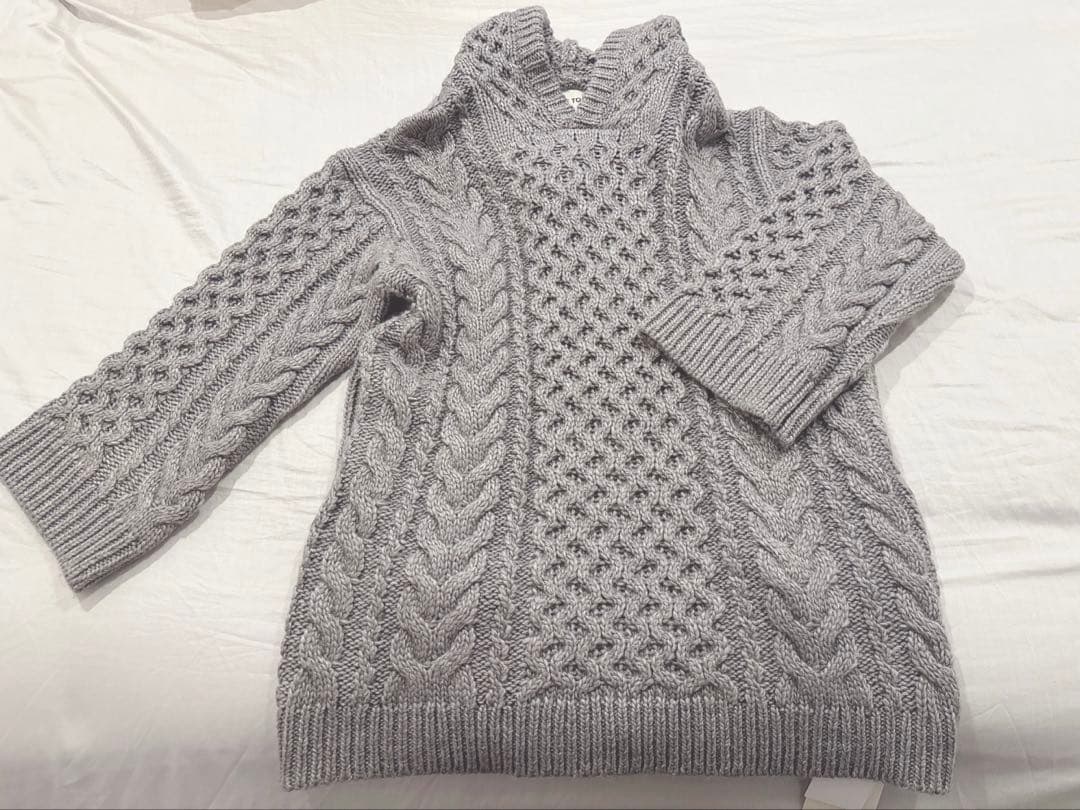 【新品未使用】 THE TOE フード付きニット