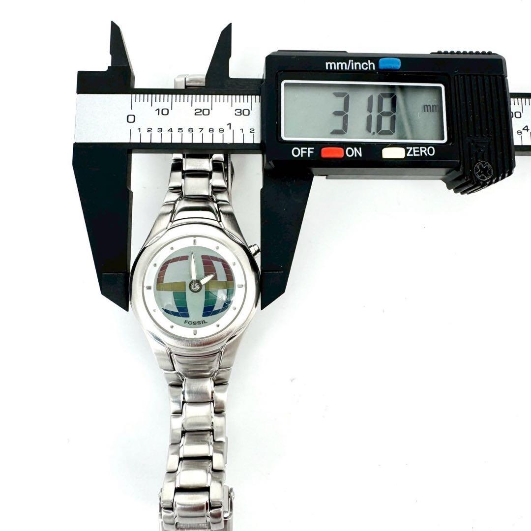 【希少/極美品/新品電池】FOSSIL BIGTIC JR-8091 ボーイズ