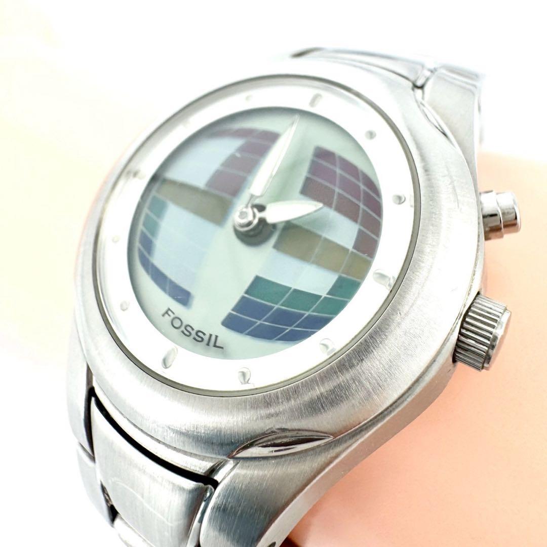 【希少/極美品/新品電池】FOSSIL BIGTIC JR-8091 ボーイズ