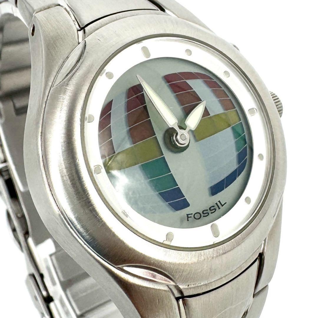 【希少/極美品/新品電池】FOSSIL BIGTIC JR-8091 ボーイズ