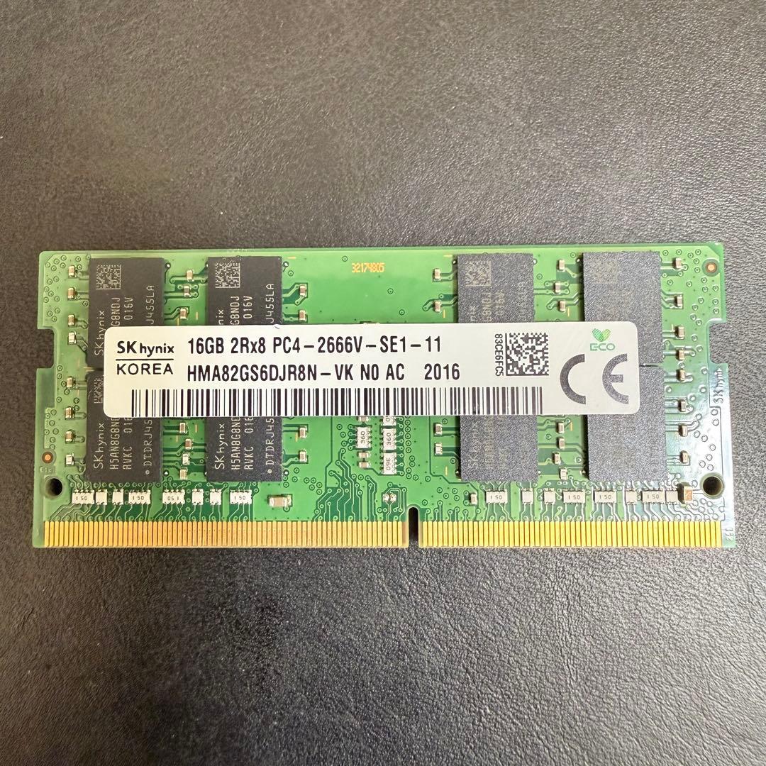 m*o様 SK hynix 16GB DDR4 PC4-2666V メモリー