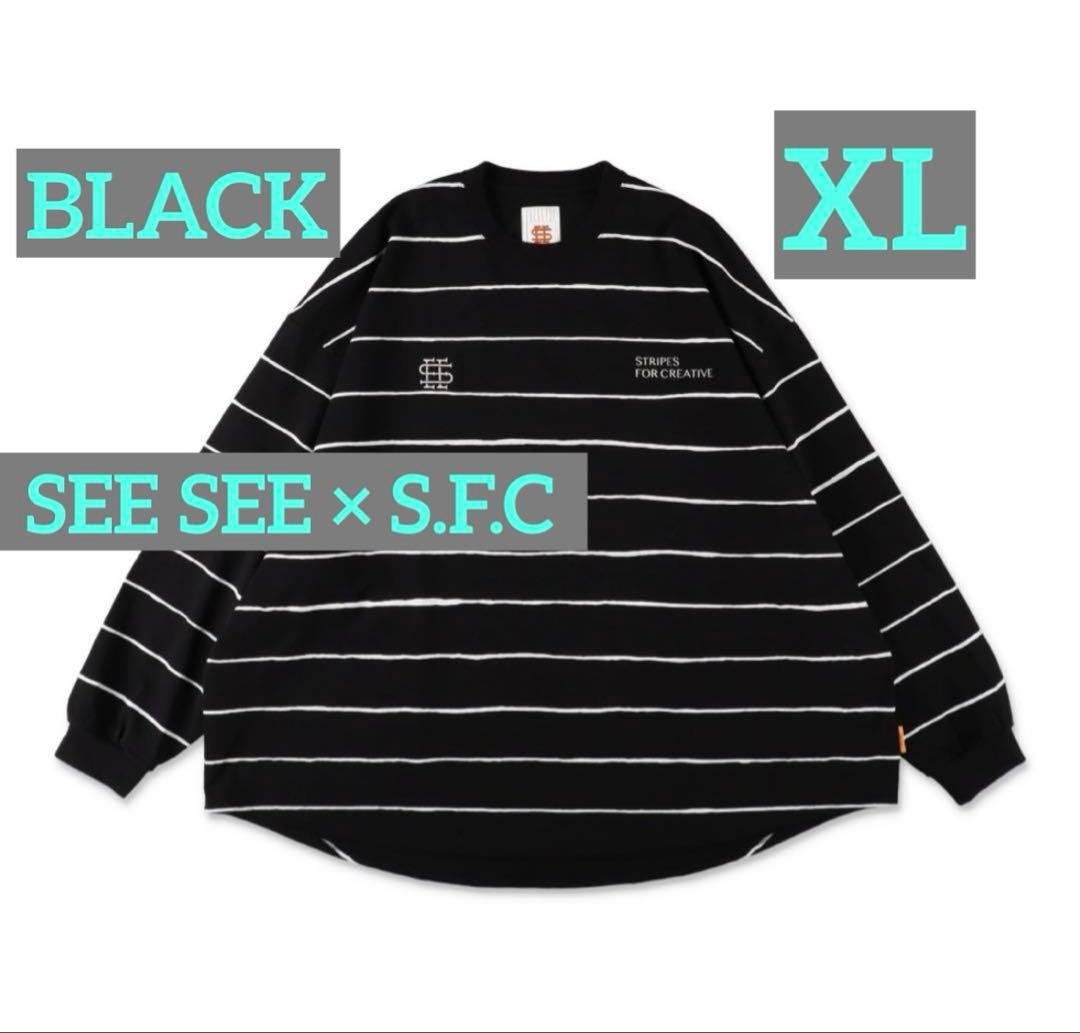 トップス XL SEE SEE x S.F.C SUPER BIG BOARDER LS