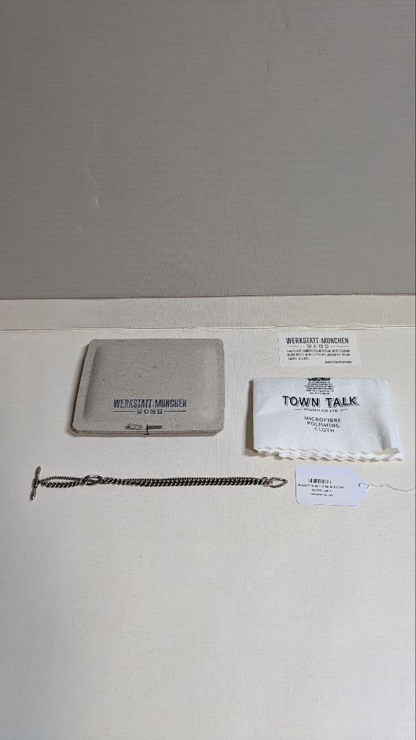 WERKSTATT:MUNCHEN シルバーブレスレット