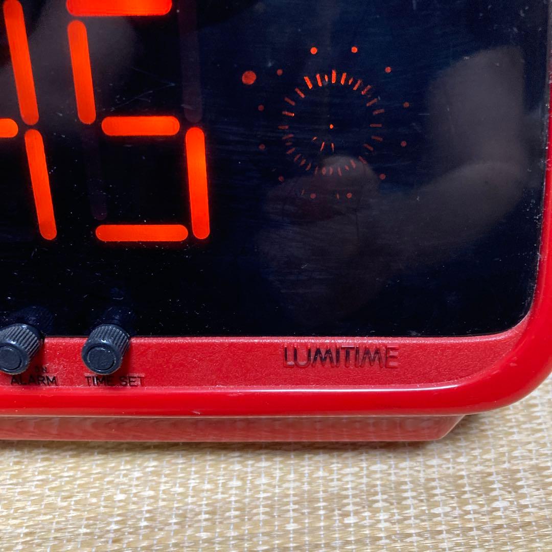 LUMITIME KT-10N デジタル置時計 レトロ　田村電気　期間限定価格