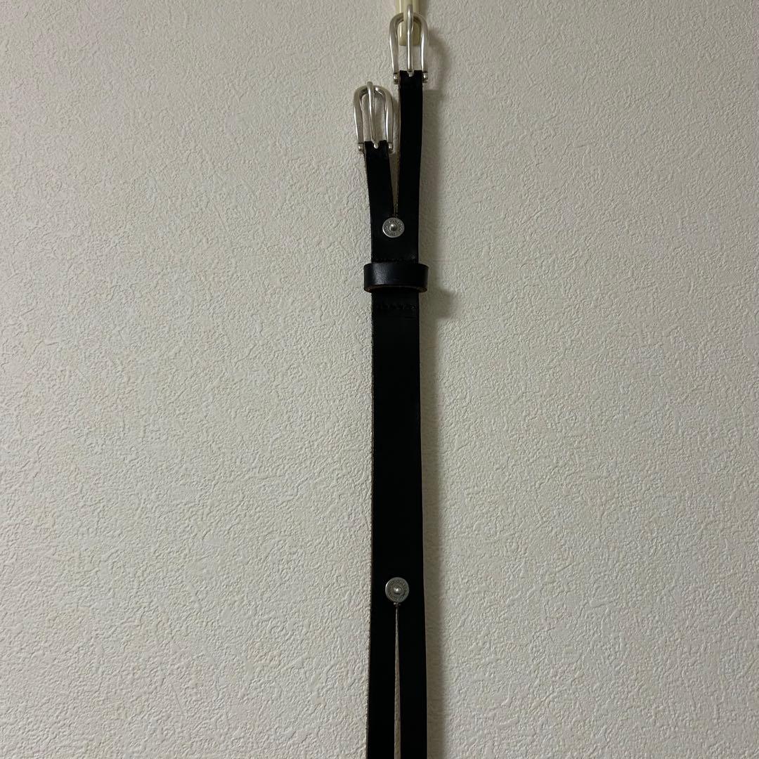 OUR LEGACY 25SS ツインタングベルト　80サイズ