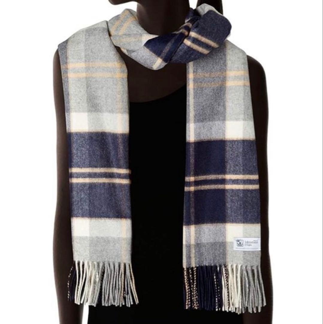 新品✳︎Johnstons of Elgin大判カシミヤストール