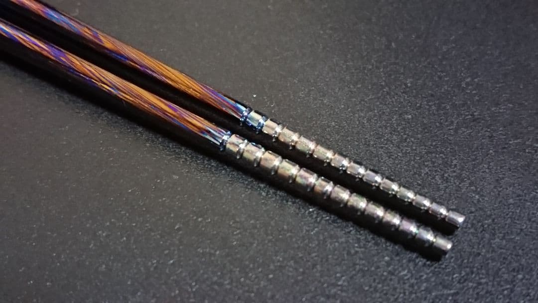 ティマスカス製竹形状箸 (チタン合金) timascus ダマスカス