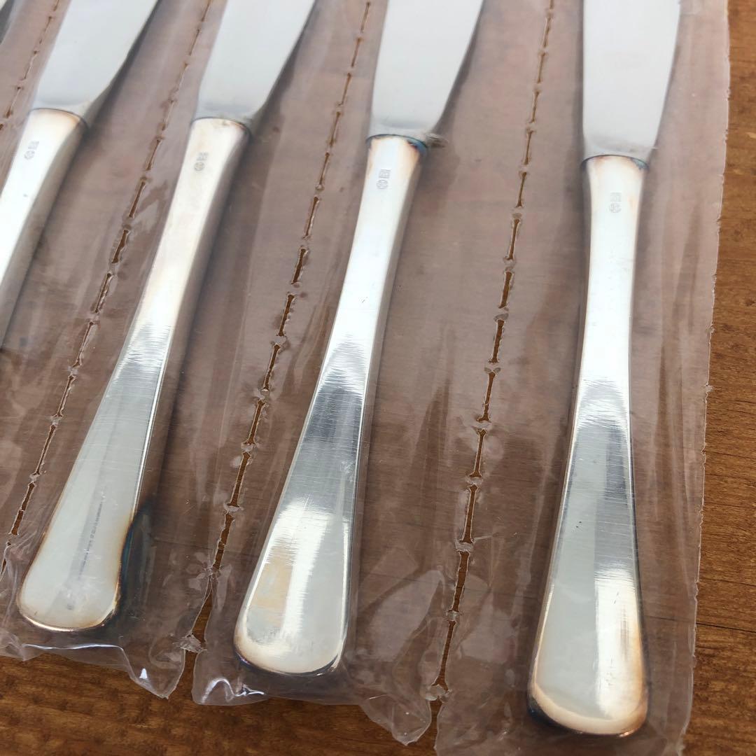 未使用　berndorf ナイフ6本セット　ベルンドルフ　シルバープレート