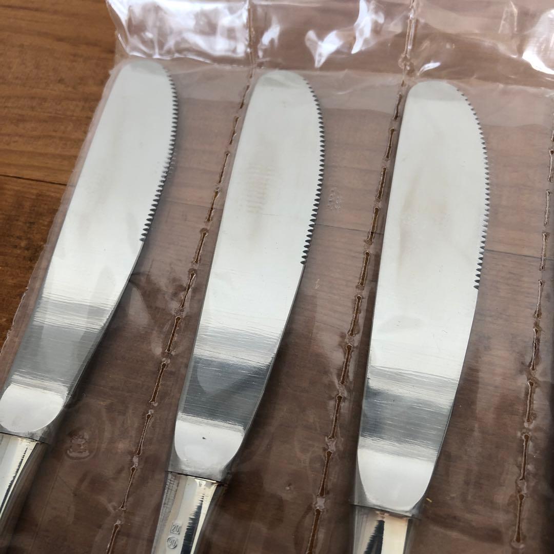 未使用　berndorf ナイフ6本セット　ベルンドルフ　シルバープレート