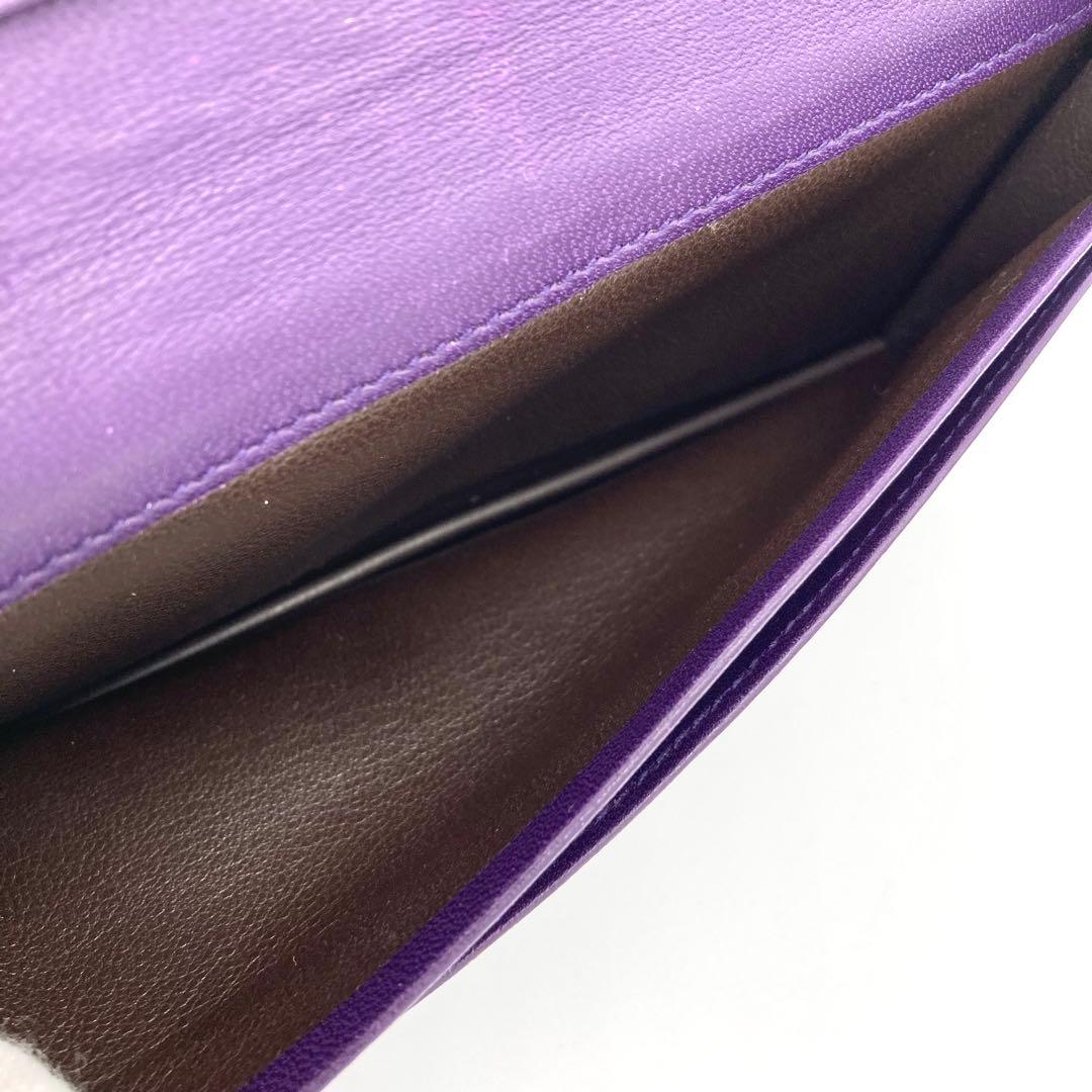 VOTTEGA VENETA 二つ折り 長財布 札入れ ガルーシャ エイ革