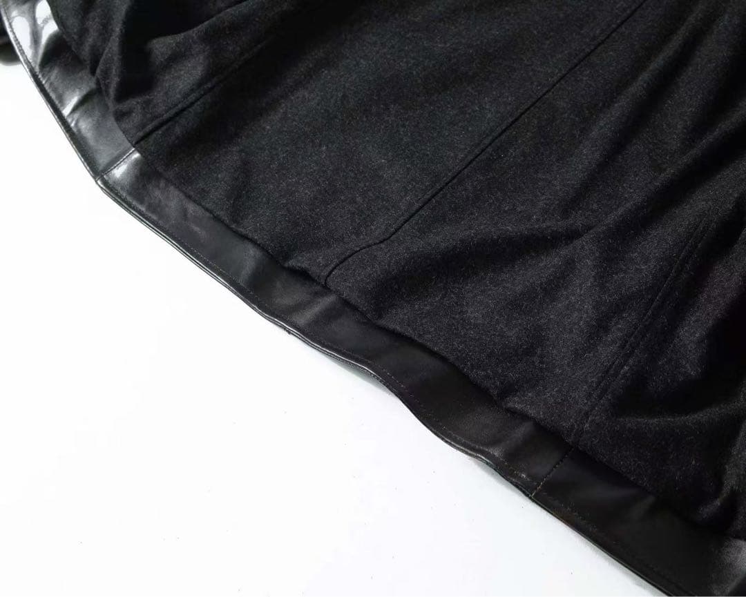 Tomoe茶芯馬革 レザーカーコート ホースハイド レザージャケット M