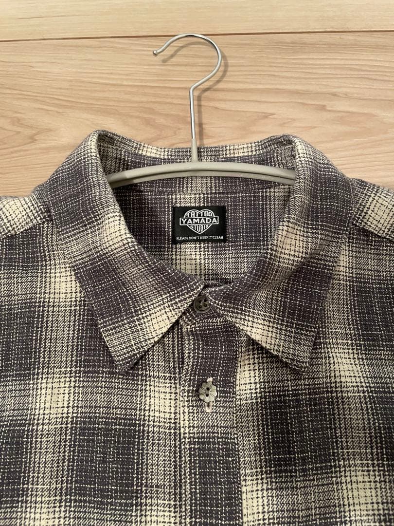 TSY ORIGINAL OMBRE CHECK SHIRTS Lサイズ
