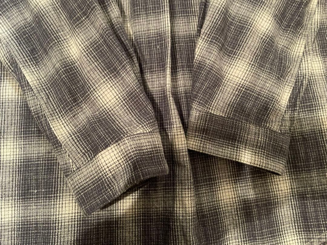 TSY ORIGINAL OMBRE CHECK SHIRTS Lサイズ