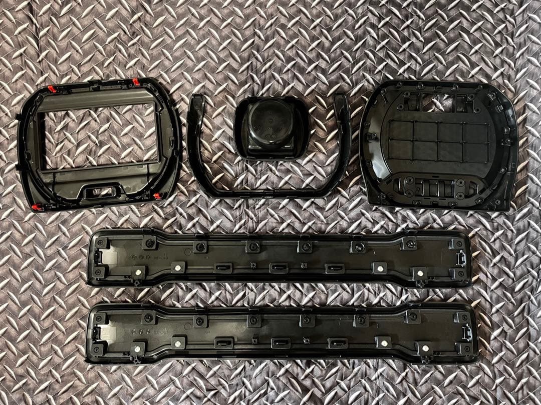 MR92S MR52Sハスラー ドアトリム　ガーニッシュ インパネ　マットカーキ