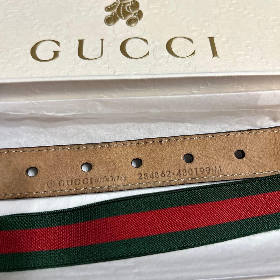 GUCCI children’s チルドレンズ　キッズ　ベルト　新品同様