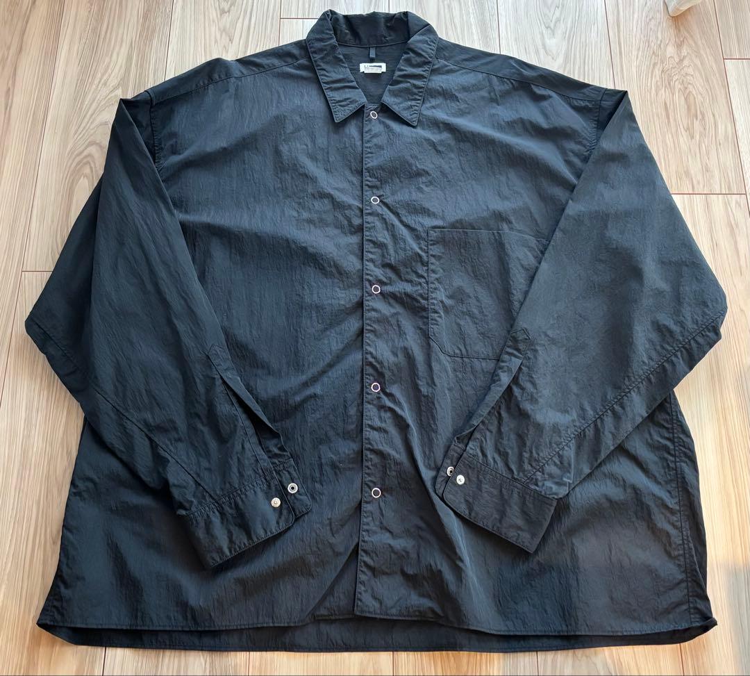 トップス H BEAUTY&YOUTH AIRLY NYLON BOX SHIRT