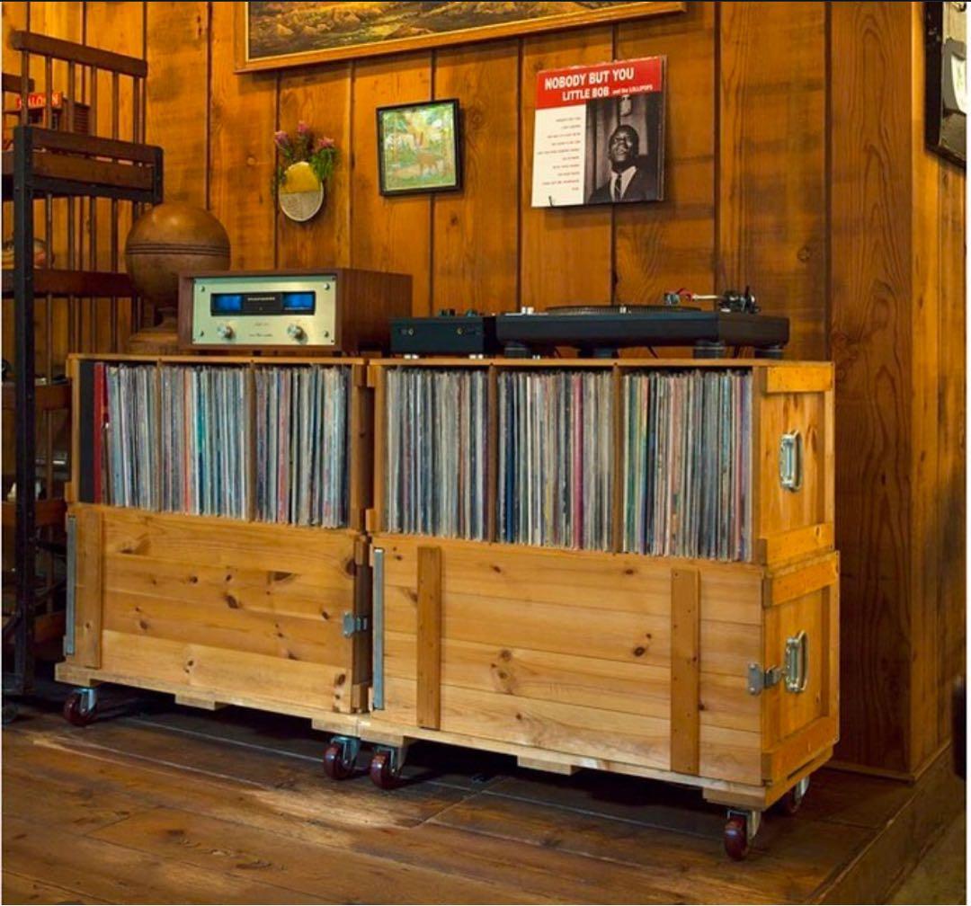 Mobley Works モーブレーワークス レコードラック レコードシェルフ