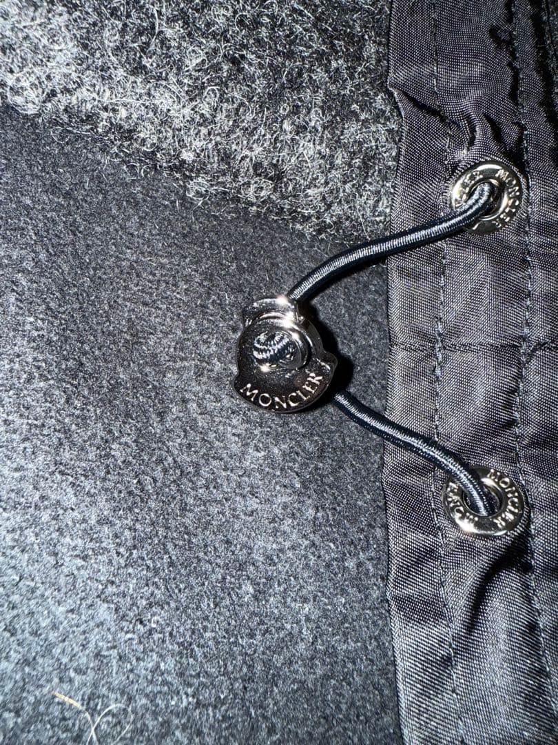 MONCLER モンクレール　トップス　異素材カットソー　ブラック