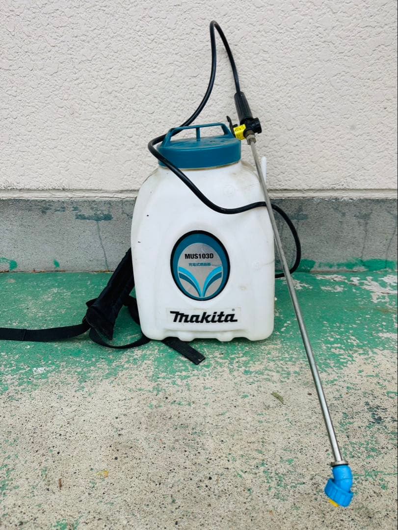 【動作OK】マキタ　充電式噴霧器　MUS103D　タンク10L　14.4V　本体