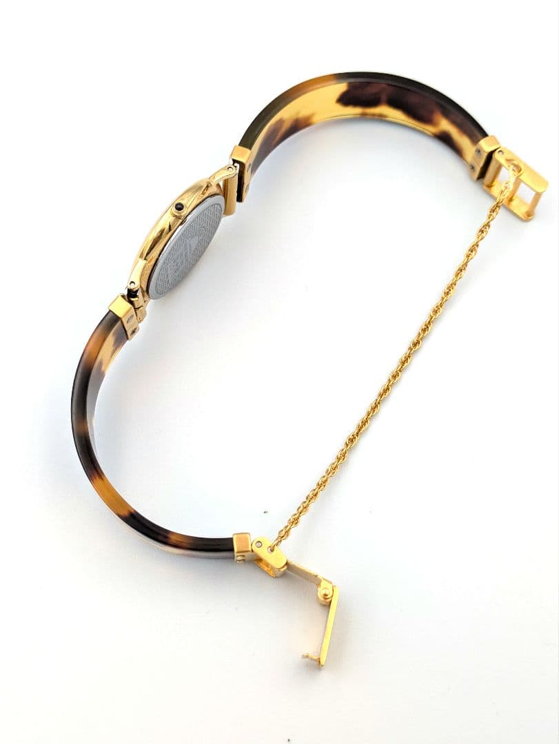 【M2500151】SEIKO LASSALE レディース腕時計 　鼈甲風ベルト