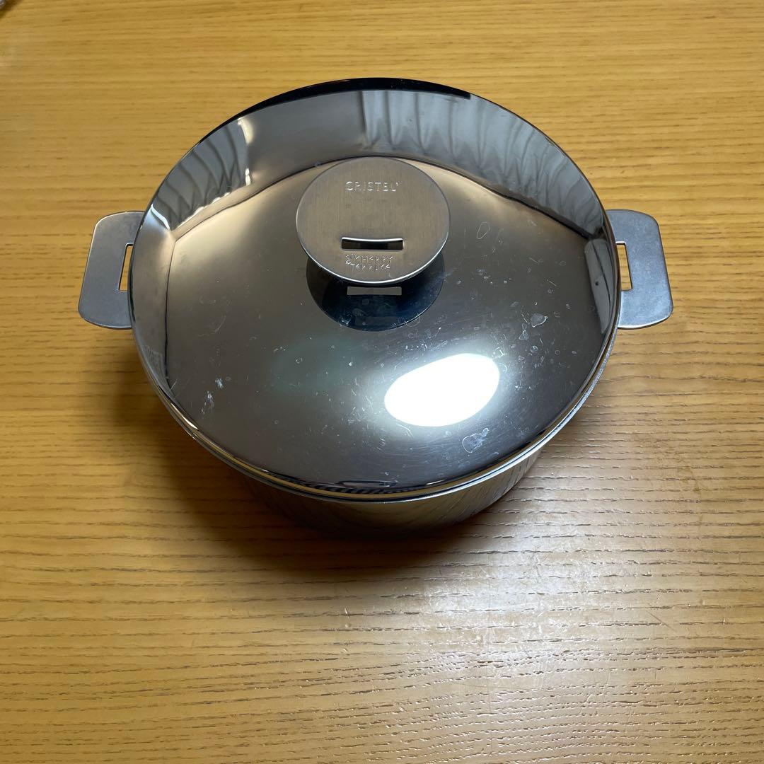 クリステル グラフィット 深鍋20cm