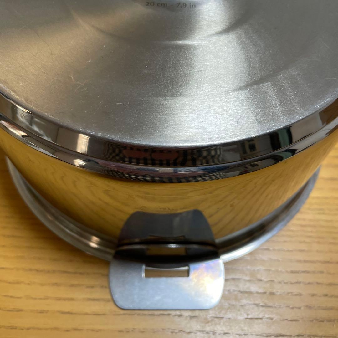 クリステル グラフィット 深鍋20cm