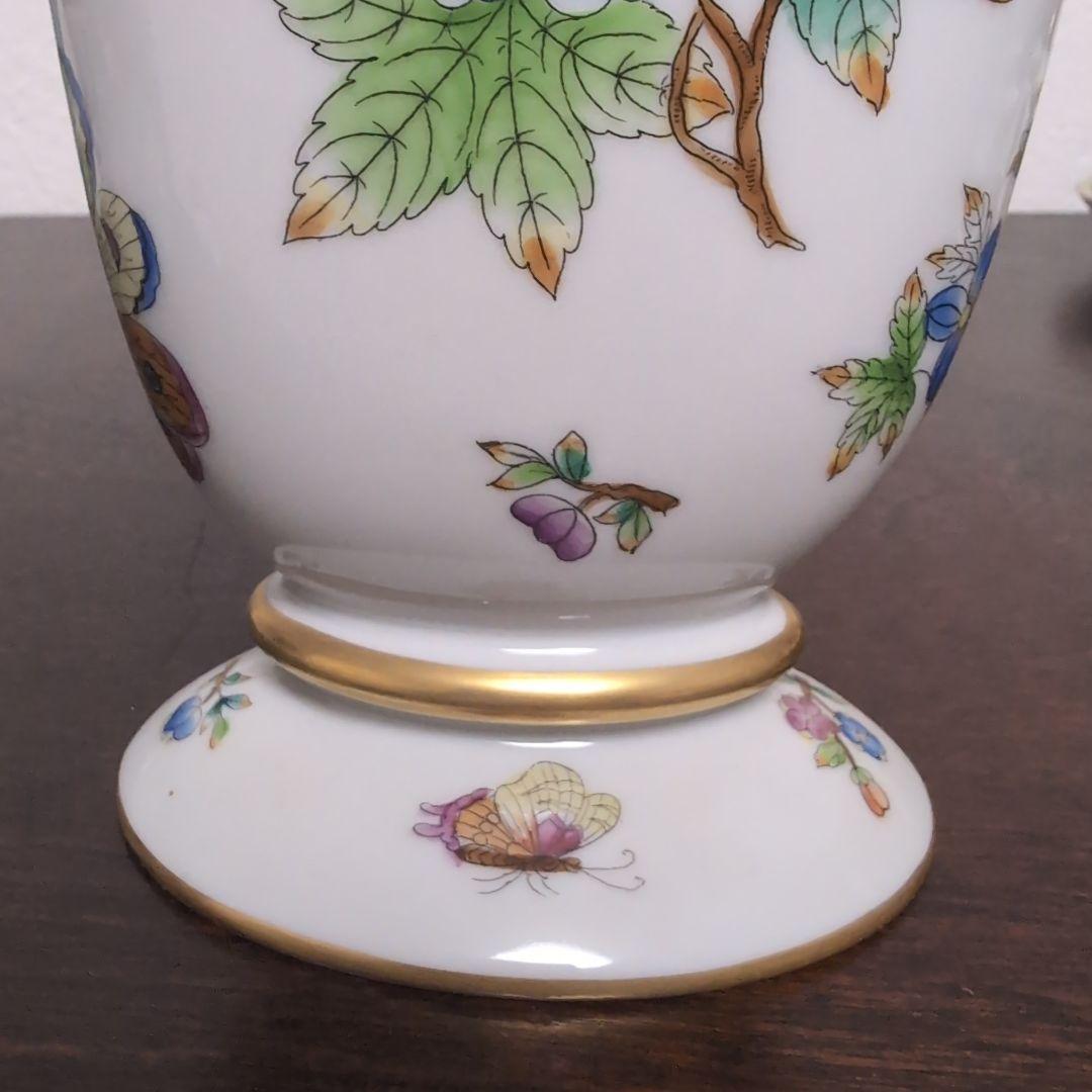 ヘレンド　ヴィクトリアブーケ　花瓶　フラワーベース　大サイズ　置物