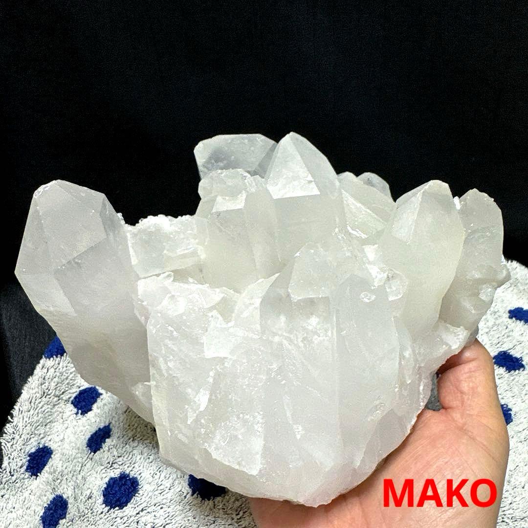 M1728☆水晶クラスター2.4Kg☆天然石　原石☆N50116-B