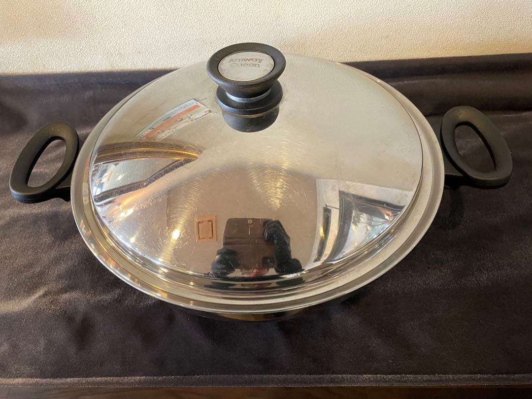 アムウェイ鍋 ウォック ラック2個付き