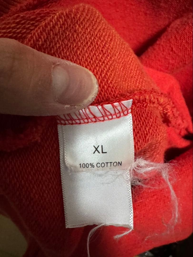 ド*画様 GALLERY DEPT. オレンジグラデーションパーカー