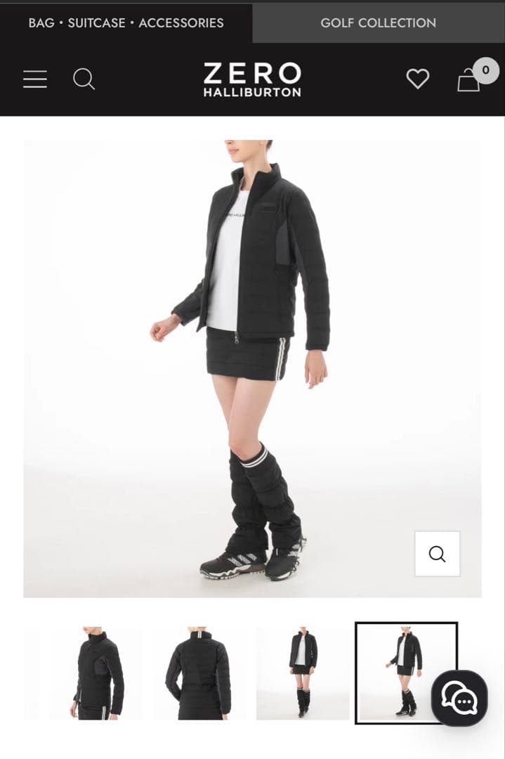 【新品未使用】ゼロハリバートン GOLFパデッドブルゾン