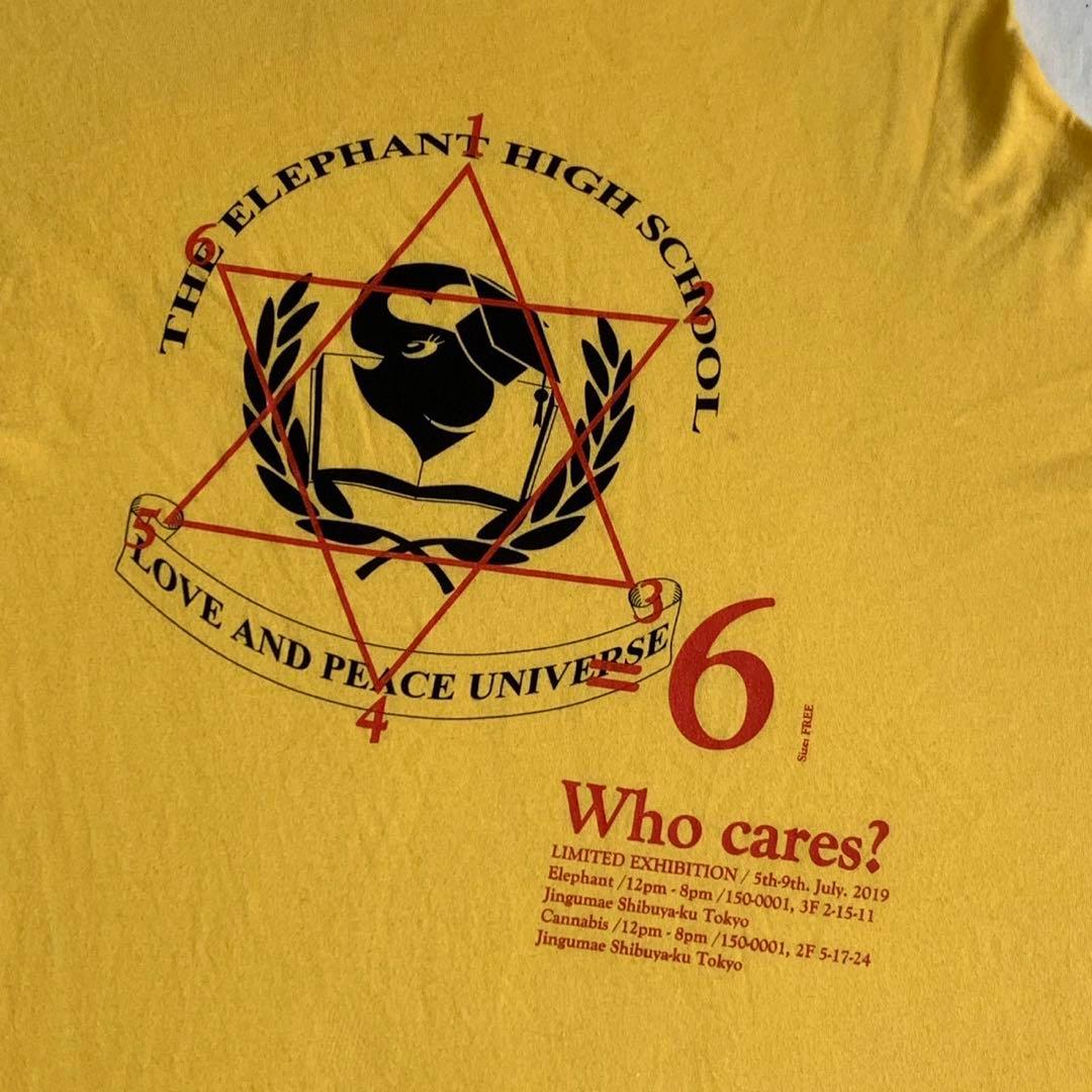 トップス THE ELEPHANT CANNABIS HIGH SCHOOL TEE
