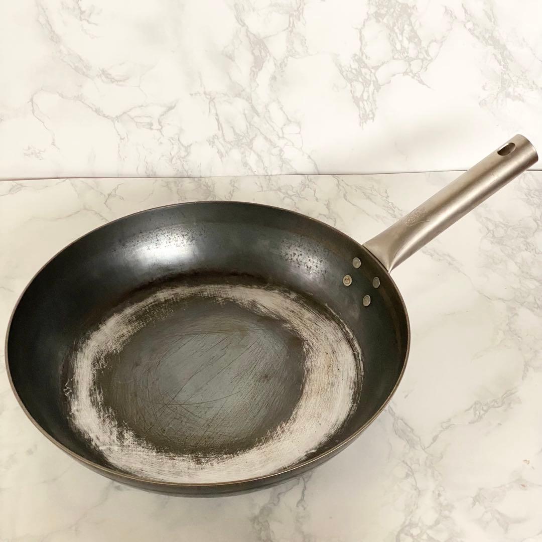 山田工業所　鉄製フライパン ハナコ約28㎝