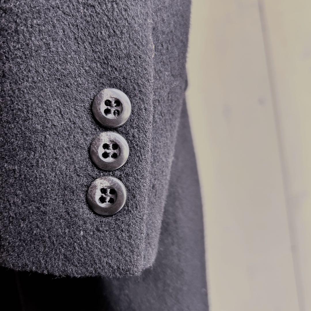 カシミヤブレンドダブルチェスターコート