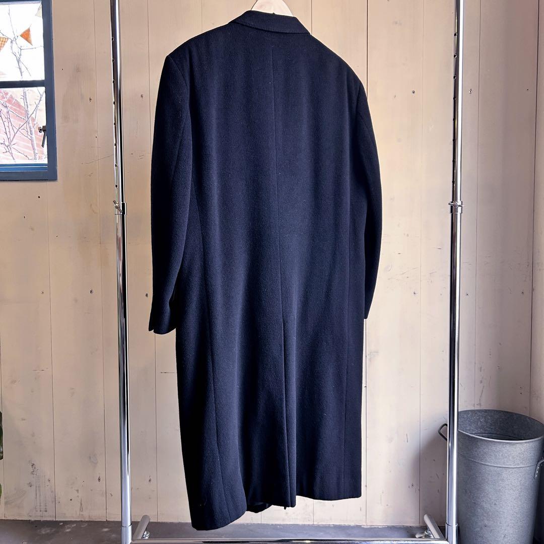 カシミヤブレンドダブルチェスターコート