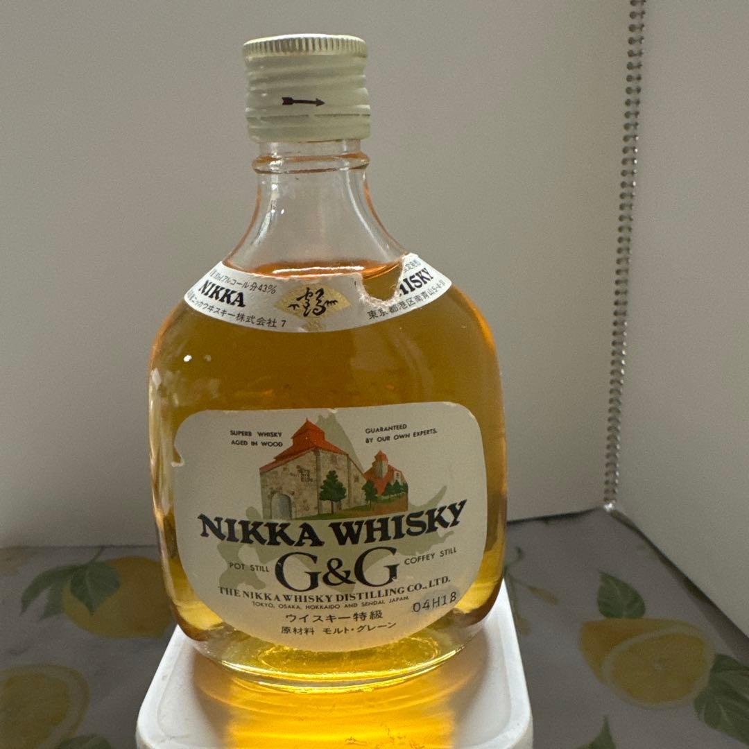 NIKKA G&G ウイスキー 43% 25.7.20