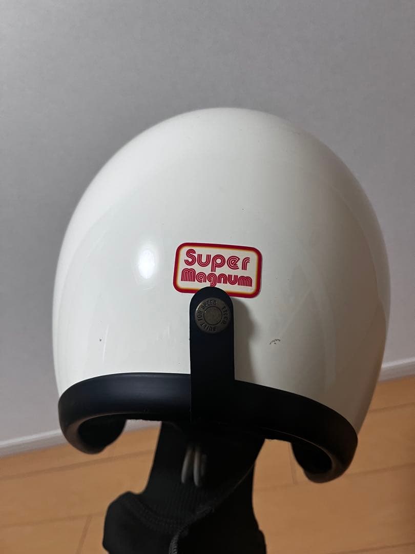 TT&CO. Super Magnum ヘルメット ホワイト M/Lサイズ