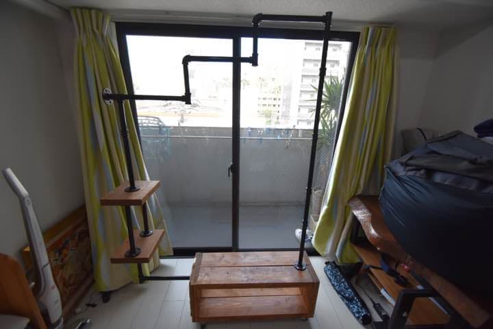 ハンガーラック 木製