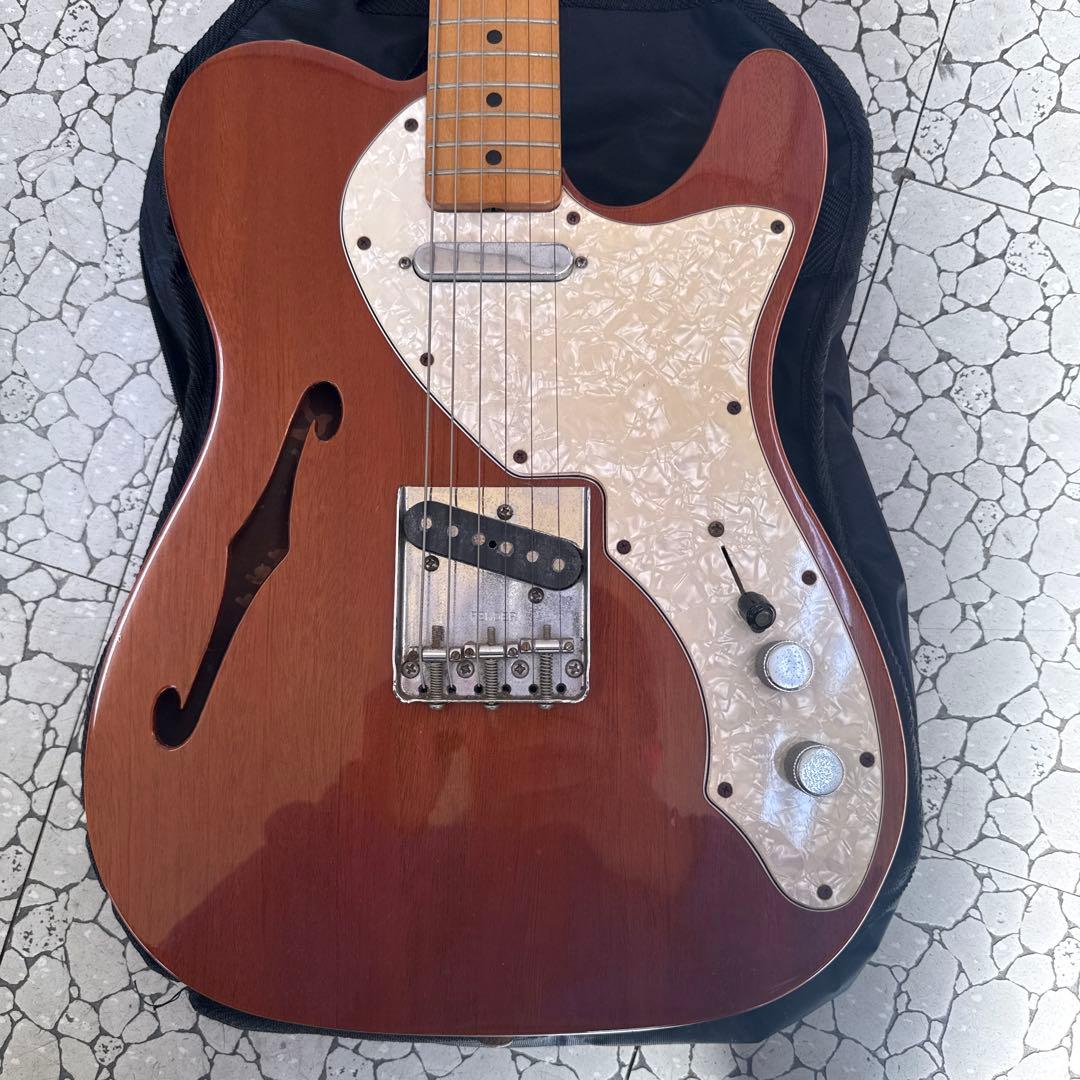 Fender Telecaster セミホロウボディ ブラウン　メキシコ