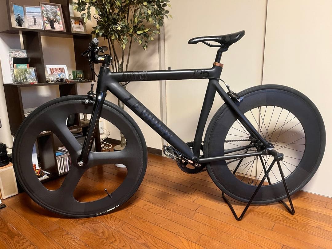 リーダー725 マットブラック ピストバイク　フルカスタム　今月限定