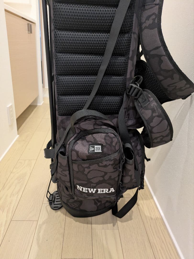 NEW ERA カモフラージュ ゴルフバッグ
