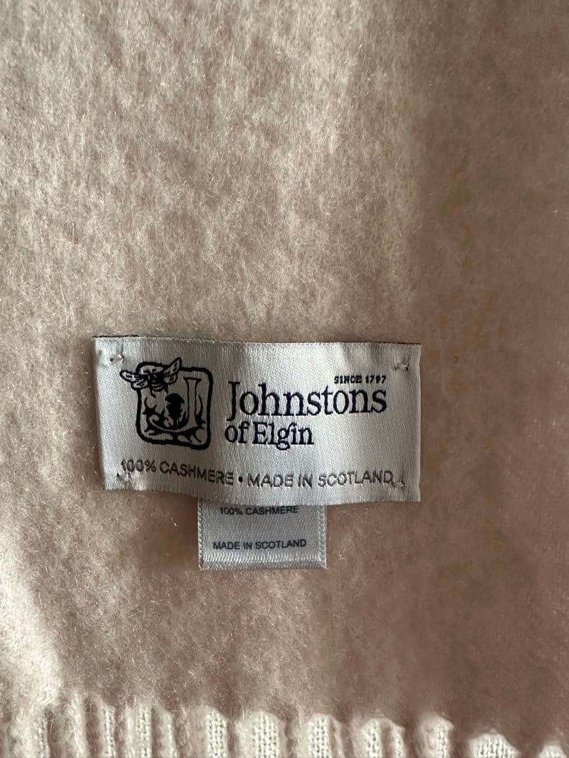 みもちゃん⚠️ジョンストンズ カシミヤ ストール  大判