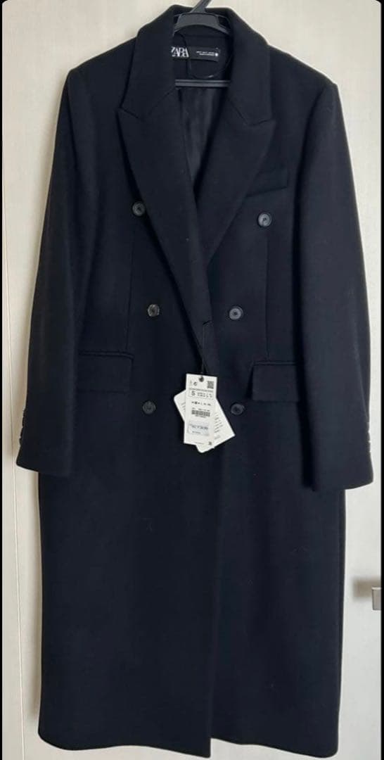 Hiro様【新品タグ付】ZARA×MANTECウール混ダブルブレストロングコート