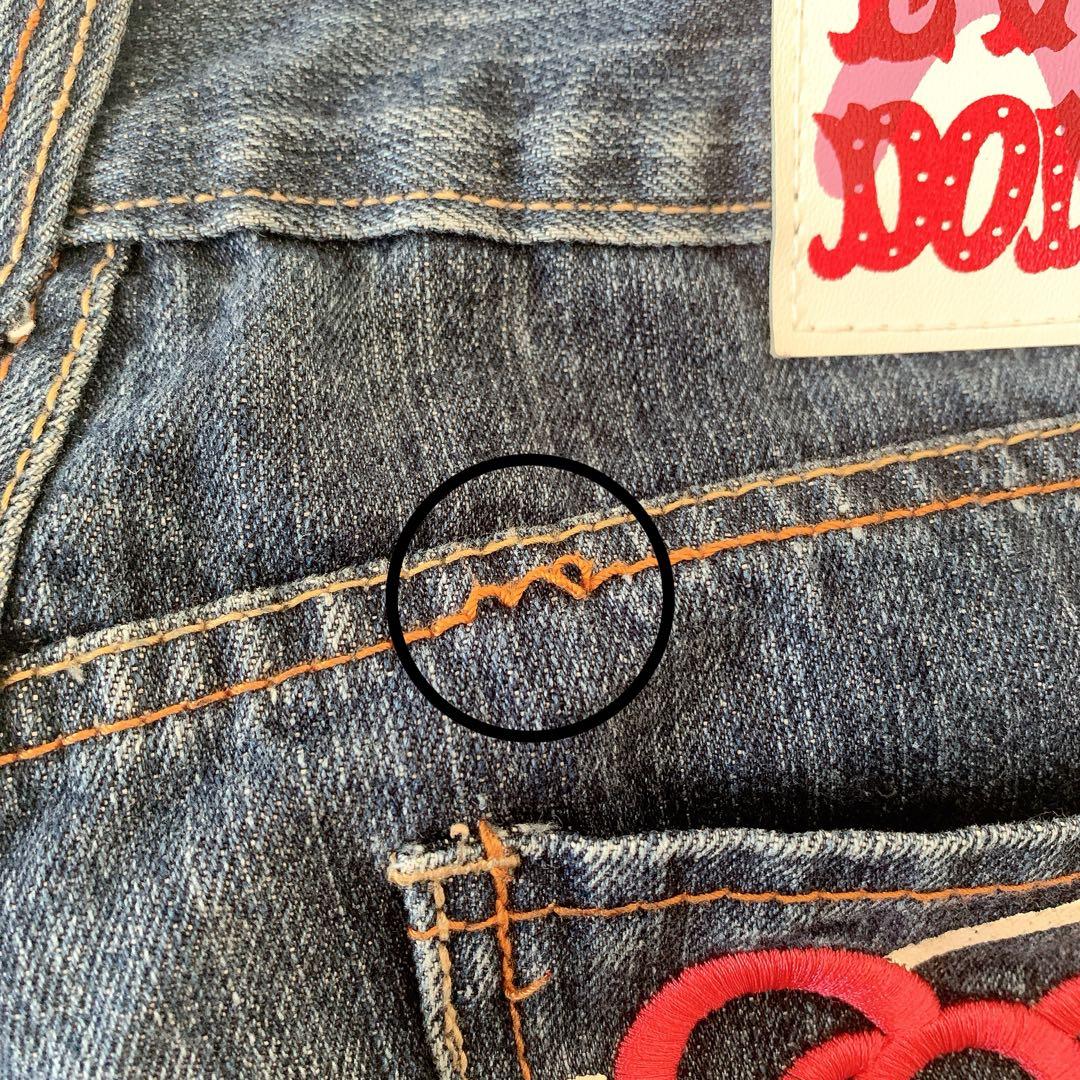 EVISU × HELLO KITTY コラボ ジーンズ エビス キティ　デニム