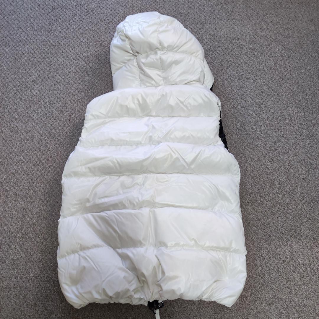 美品 DUVETICA ダウンベスト 白 レディースM 42 FEBE 627