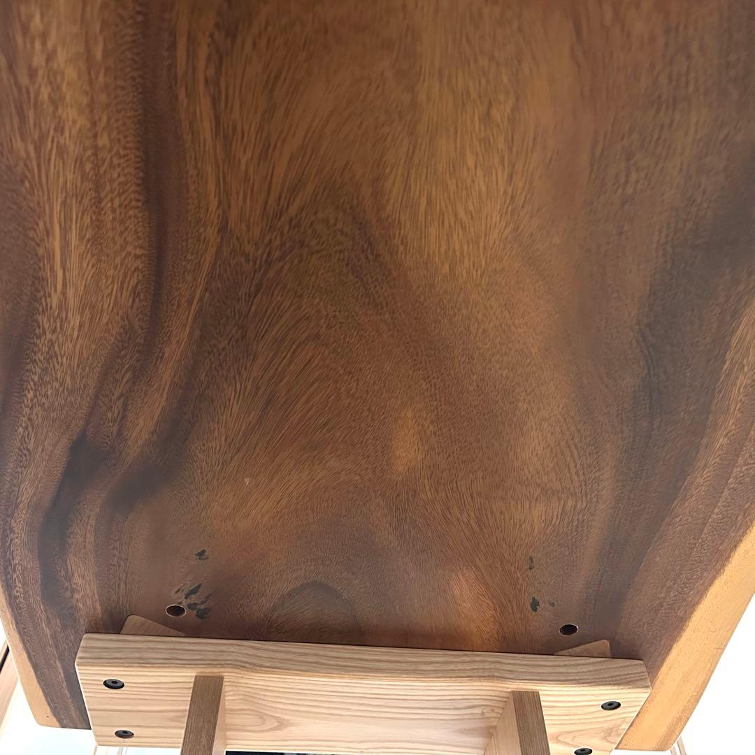 【美品　送料込】モンキーポッド　Monkey Pod 一枚板　ダイニングテーブル